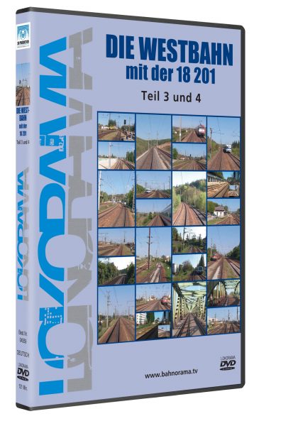 Die Westbahn mit der 18 201 Teil 3+4 | DVD