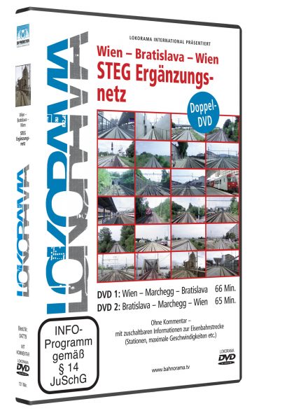 Wien – Bratislava – Wien „STEG Ergänzungsnetz | DVD