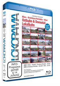 Wien – Bratislava Petržalka „Ostbahn und Donautal-Lokalbahn“ | Blu-ray