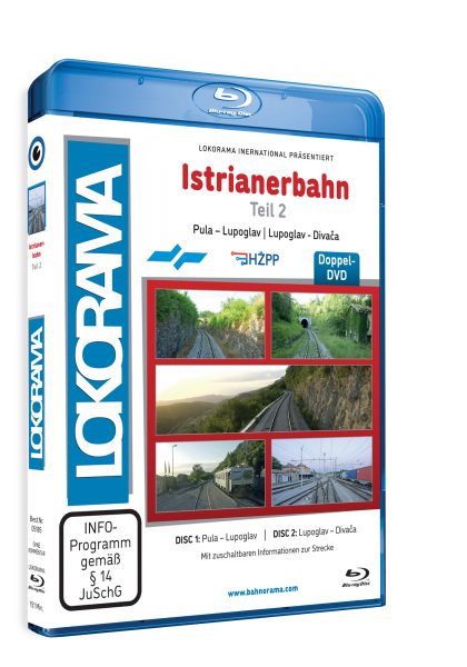 Istrianerbahn Teil 2 Pula – Divača | Blu-ray
