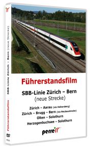 05209 PE161 SBB Linie Zuerich Bern DVD 208x297 - SBB Linie Zürich-Bern (neue Strecke) | DVD