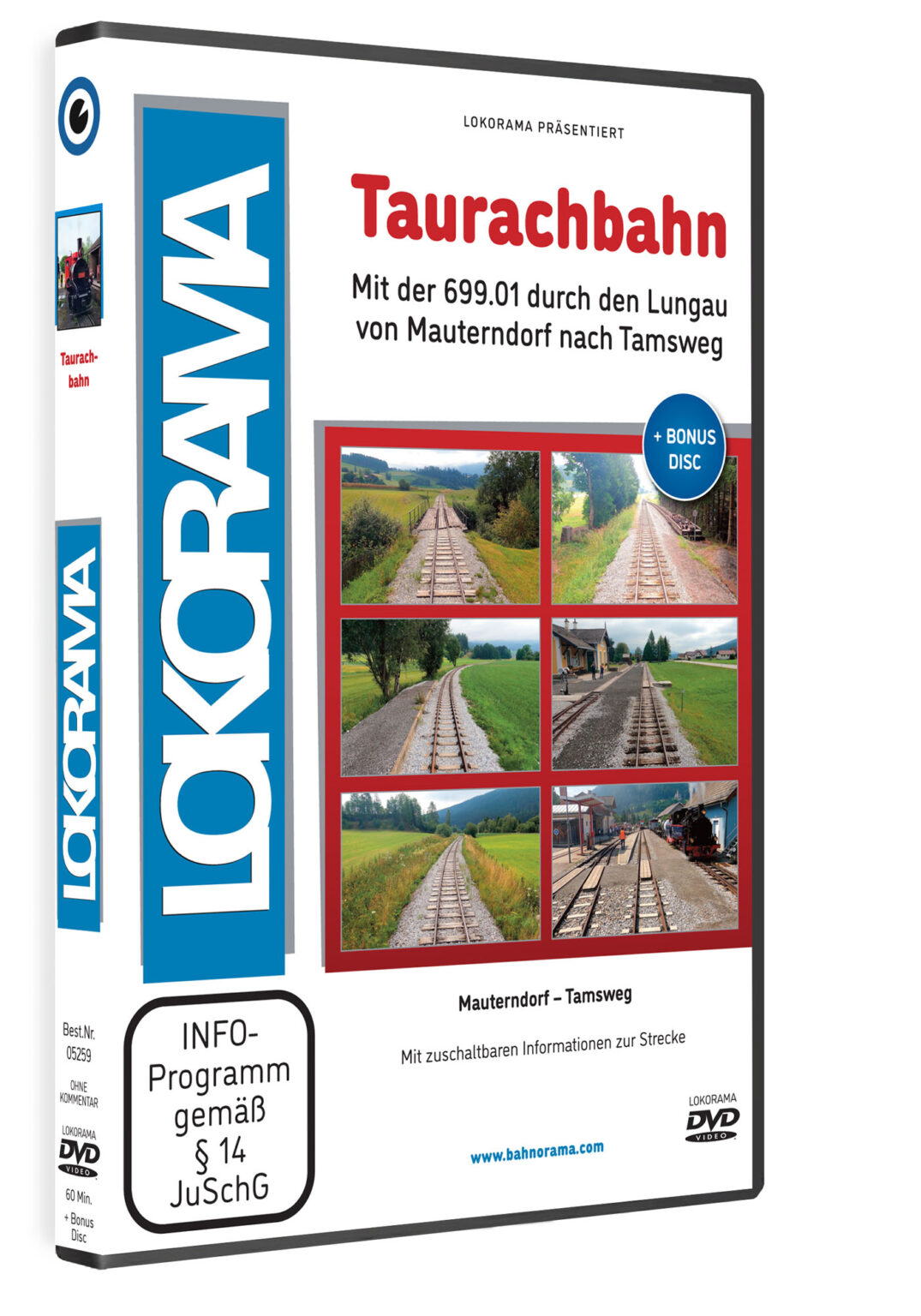 Taurachbahn | DVD - BAHNORAMA & LOKORAMA