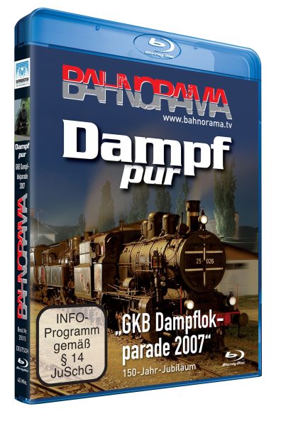 Dampf pur “GKB Dampflokfest 2007” | Blu-ray