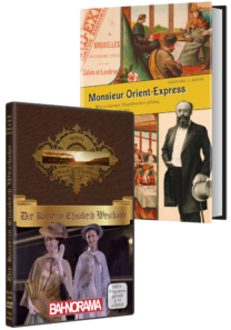 DVD Aktion mit Buch 208x297 - Wien und der Orient Express (Film) und Monsieur Orient Express | DVD und Buch