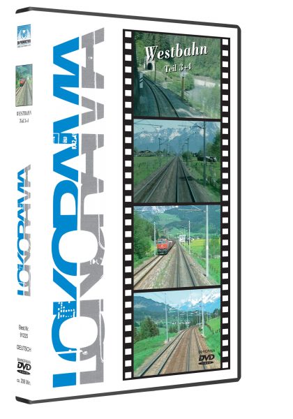 Westbahn 3+4  Salzburg-Innsbruck 1992 | DVD